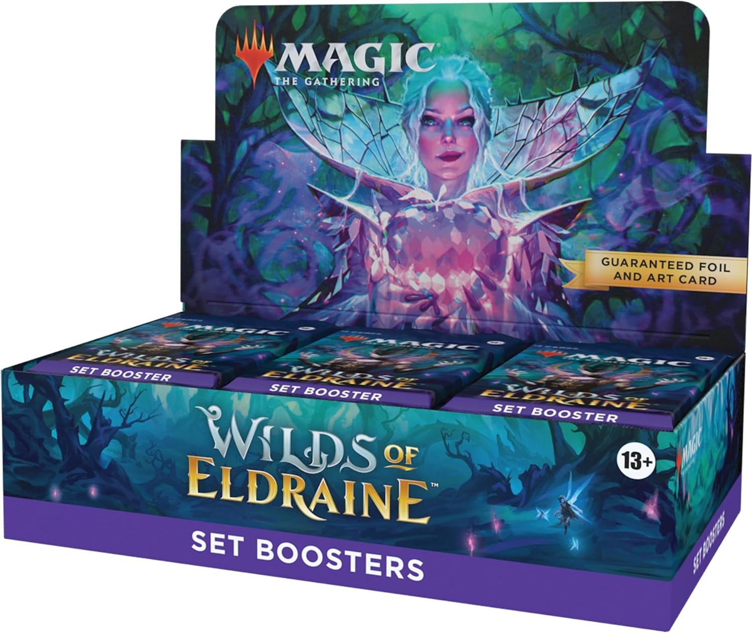 814Lyj76aOL._AC_SL1500 Magic: The Gathering – Wilds of Eldraine Set Booster (30 Pack Count)