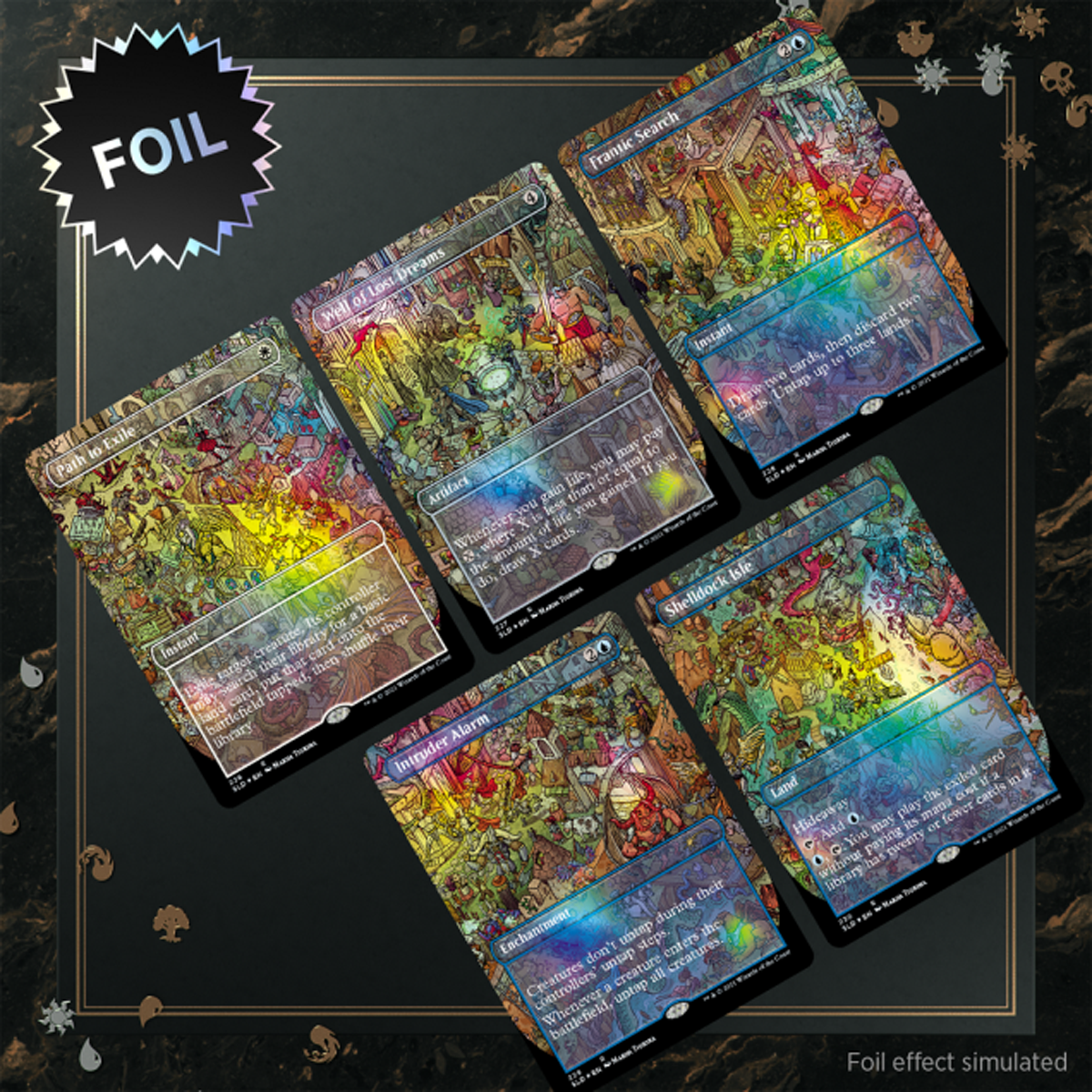 CompletelyUtterlyTotallyLost-FOIL Magic the Gathering: Secret Lair: Fblthp: Completely, Utterly, Totally Lost: Foil Edition