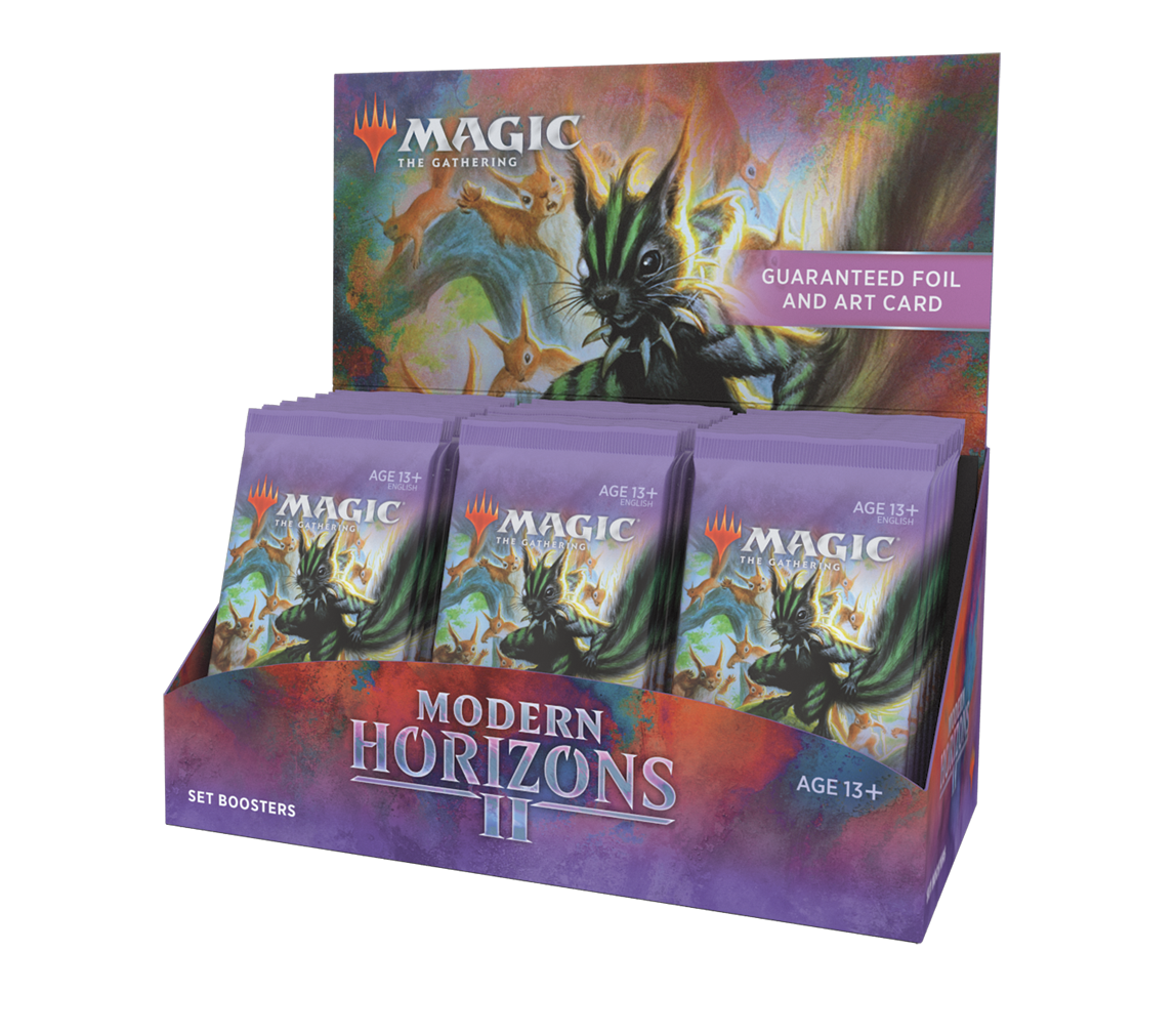 MagictheGatheringModernHorizonsIISetBooster Magic the Gathering: Modern Horizons II: Set Booster