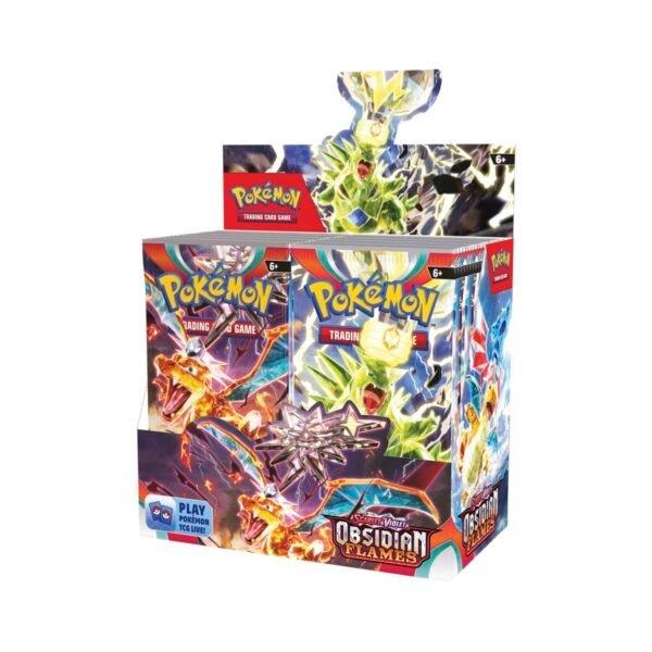 Pokemon TCG: Scarlet & Violet 3 Obsidian Flames Booster Box - CDU