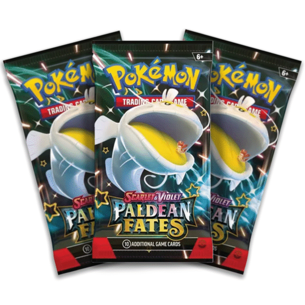 Pokemon TCG: Paldean Fates Booster Pack: 3 Pack
