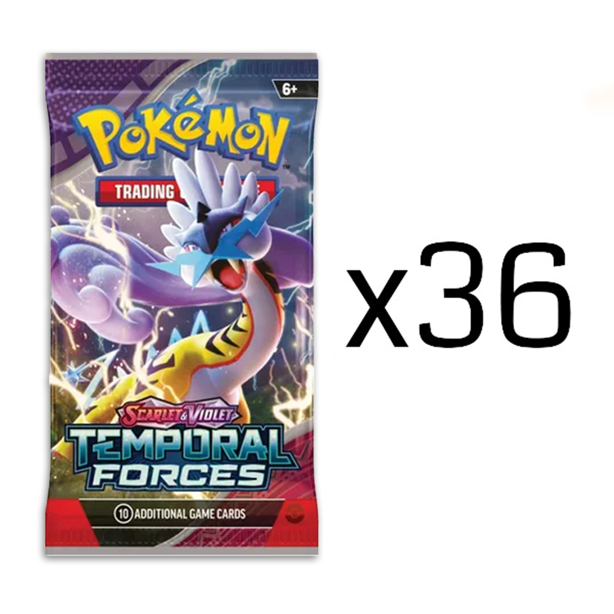 TemporalForces-36PK_cfac121b-c6c2-4d13-a6db-fdf0b344a351 Pokémon TCG: Temporal Forces: Booster Pack: 36 Pack