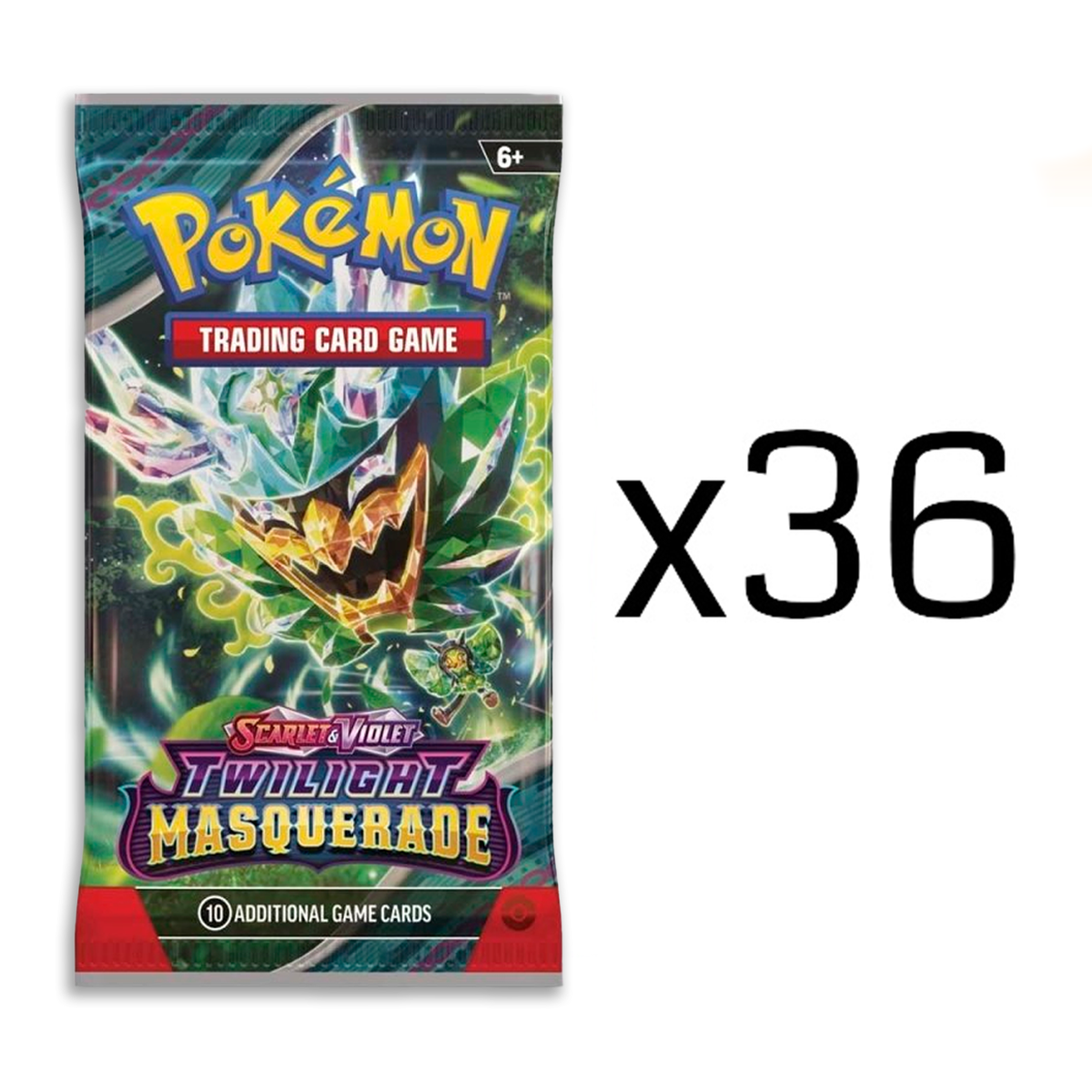 TwilightMasquerade-36PK_6e0557aa-8a28-4fec-9992-3080ac9a94c6 Pokémon TCG: Twilight Masquerade Booster Pack: 36 Pack