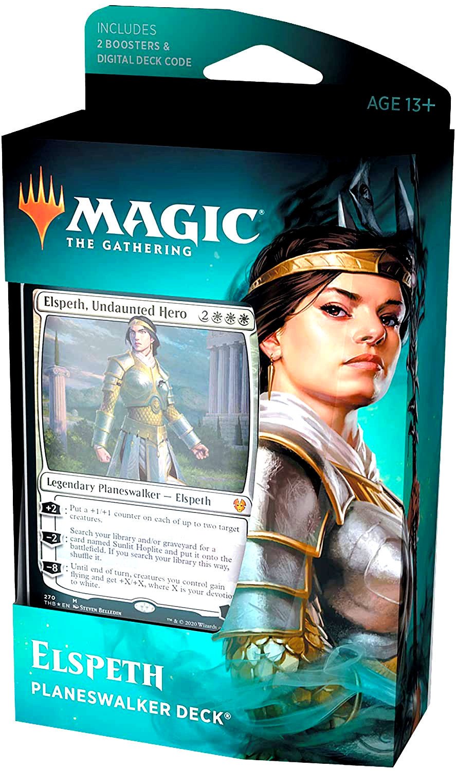 d9eac8ddbef037002c28512b0bd60834038fe0f7_aae602eb-6253-4635-b3ba-d685564bb437 Magic the Gathering: Theros Beyond Death: Planeswalker Deck: Elspeth