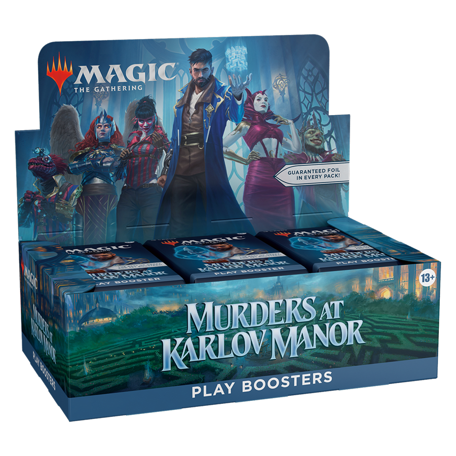 mkm-play Magic The Gathering: Murders at Karlov Manor: Play Booster Display